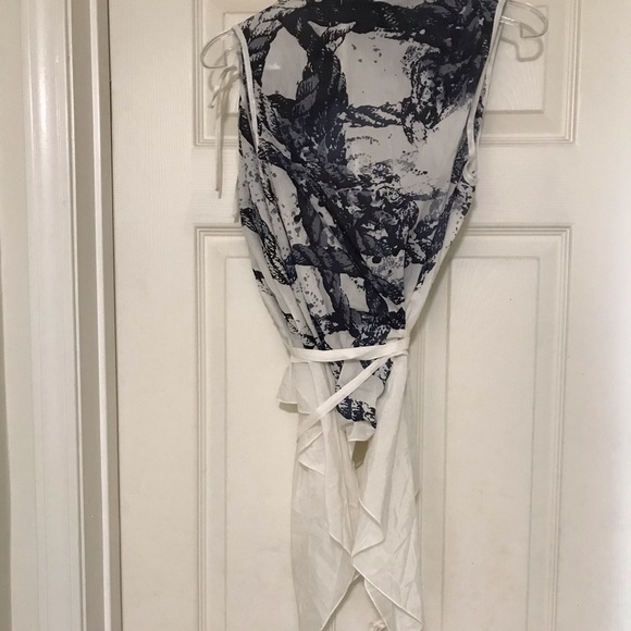 L.A.M.B. Rope print wrap Top - Picture 13 of 15